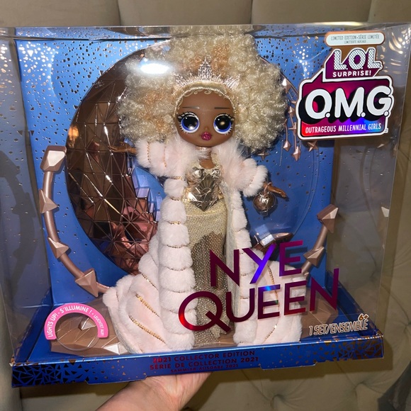 LOL Surprise OMG 2021 HTF DISCONTINUED Collector Edition NYE Queen Fashion Doll - Picture 1 of 11